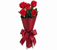 Букет 5 Красных роз Эдлесс Лав в Кумертау