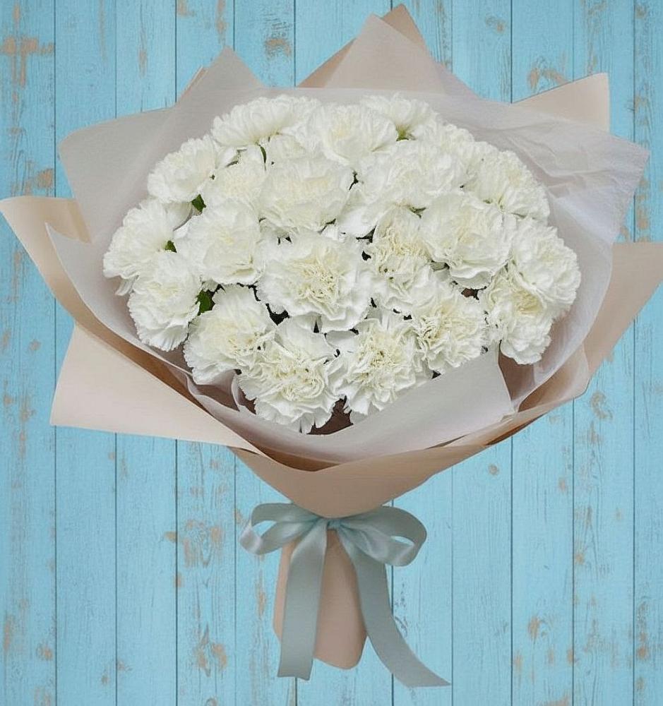 Букет цветов из: Гвоздики в Кумертау