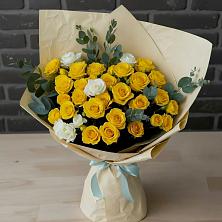 Букет цветов из:  Розы в Кумертау