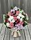 Букет цветов из: Альстромерии, Гвоздики, Розы и Хризантемы в Кумертау