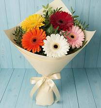 Букет цветов из:  Герберы в Кумертау
