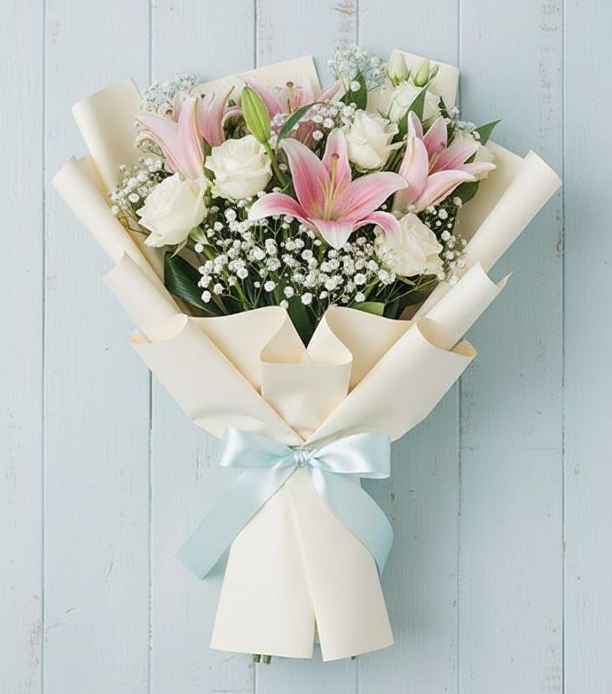 Букет цветов из: Лилии в Кумертау