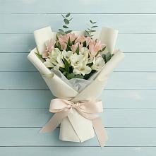 Букет цветов из:  Альстромерии в Кумертау