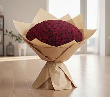 Букет 101 Красная роза в Кумертау