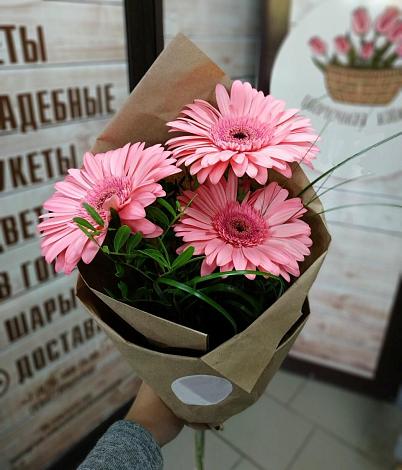 Букет цветов из: Герберы в Кумертау