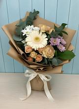 Букет цветов из:  Герберы и Хризантемы в Кумертау