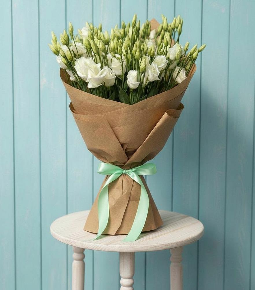 Букет цветов из: Лизиантусы в Кумертау