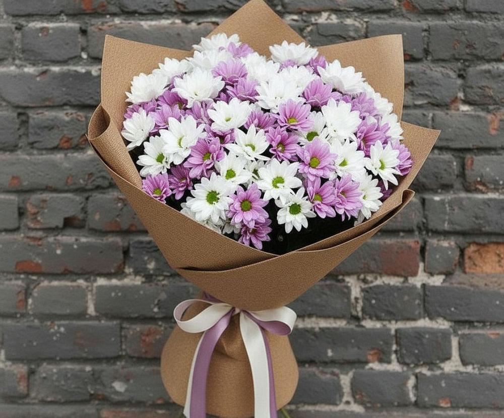 Букет цветов из: Хризантемы в Кумертау