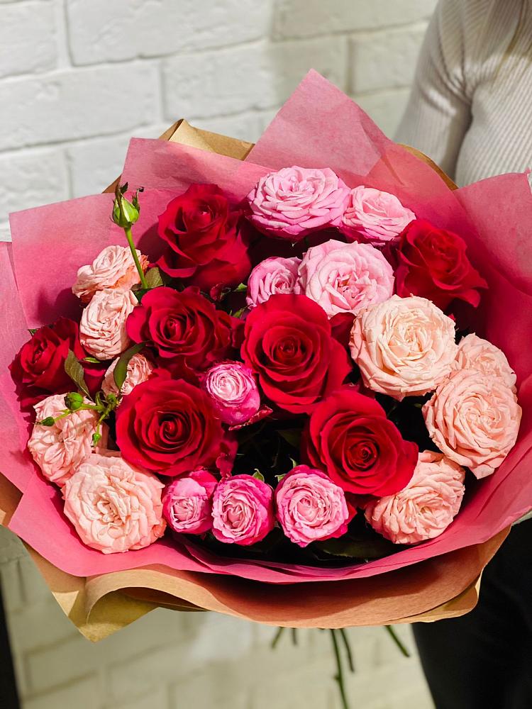 Букет цветов из: Розы в Кумертау