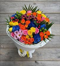 Букет цветов из:  Розы и Хризантемы #REPLACE_PRED# Кумертау