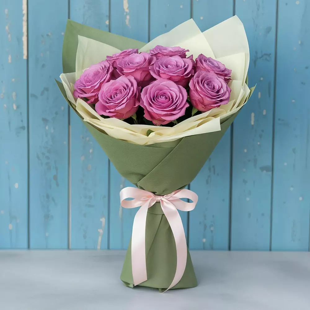 Букет Розы Фёрст Леди в Кумертау