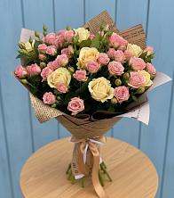 Букет цветов из:  Розы в Кумертау