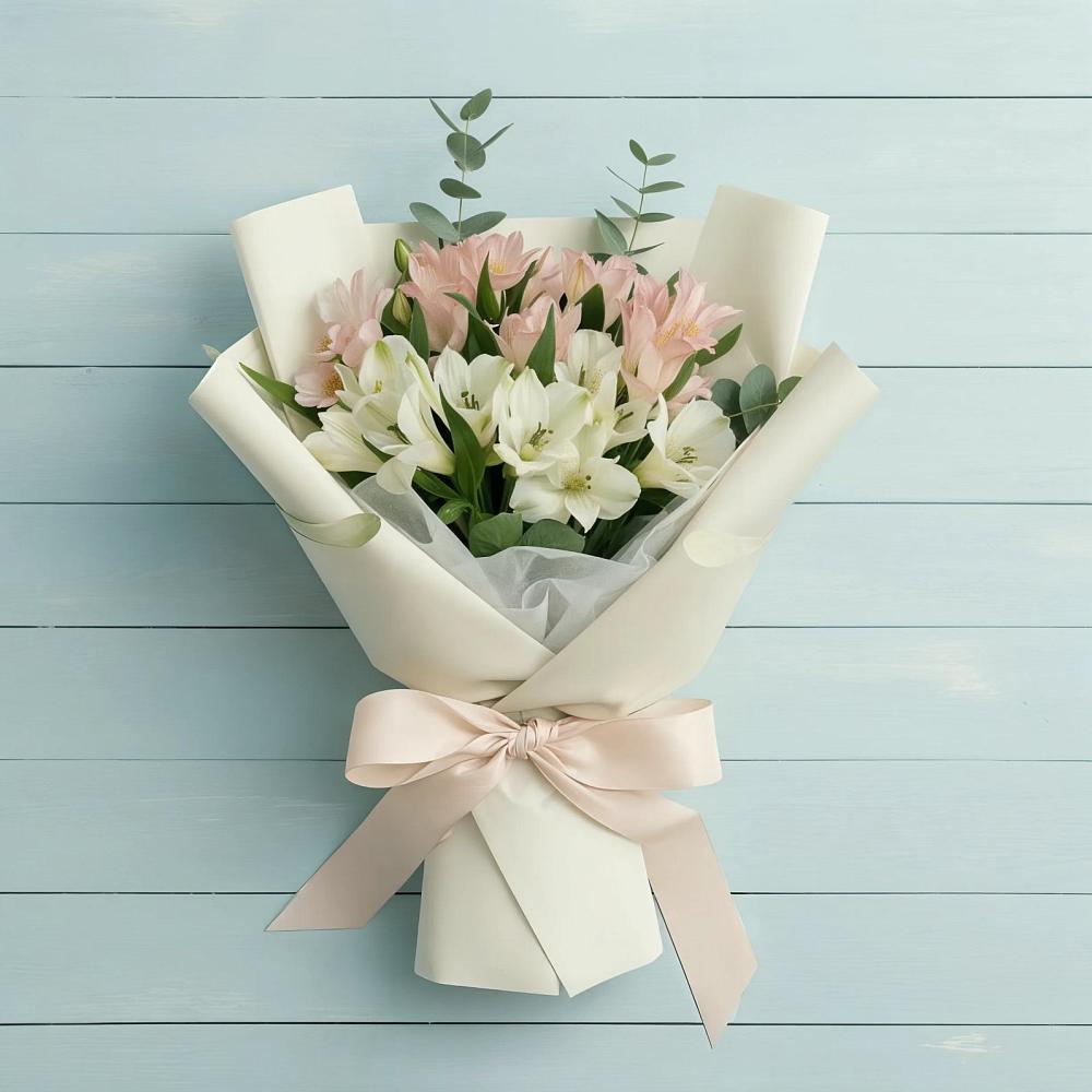 Букет цветов из: Альстромерии в Кумертау