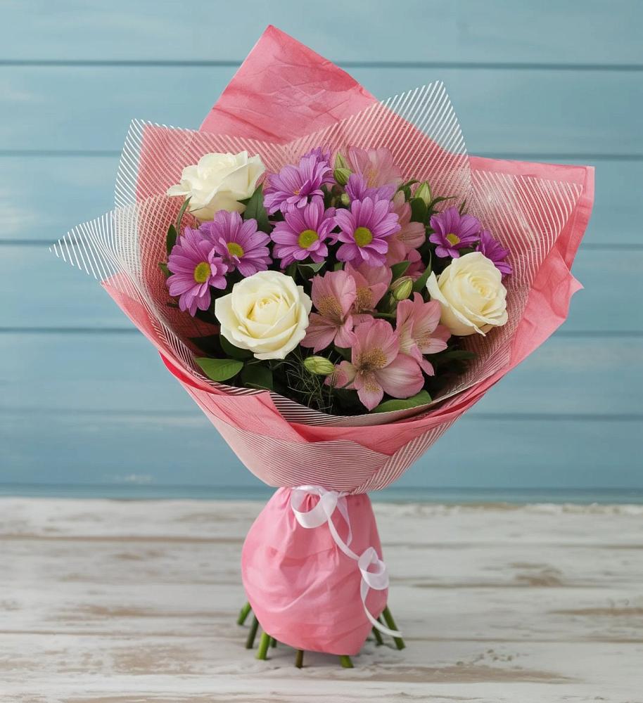 Букет цветов из: Герберы в Кумертау