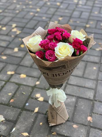 Букет цветов из: Розы в Кумертау