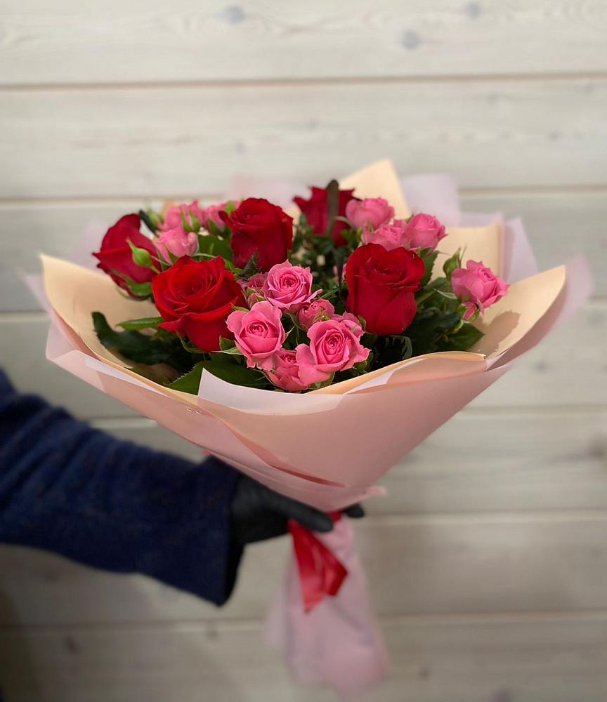 Букет цветов из: Розы в Кумертау