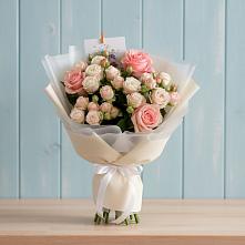 Букет цветов из:  Розы в Кумертау